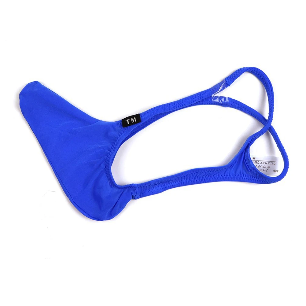 

Men Sissy Underwear Lingerie Ice Silk Pouch Briefs Shorts Low Waist Elastic Thong T-back G-strings Man's Underpants