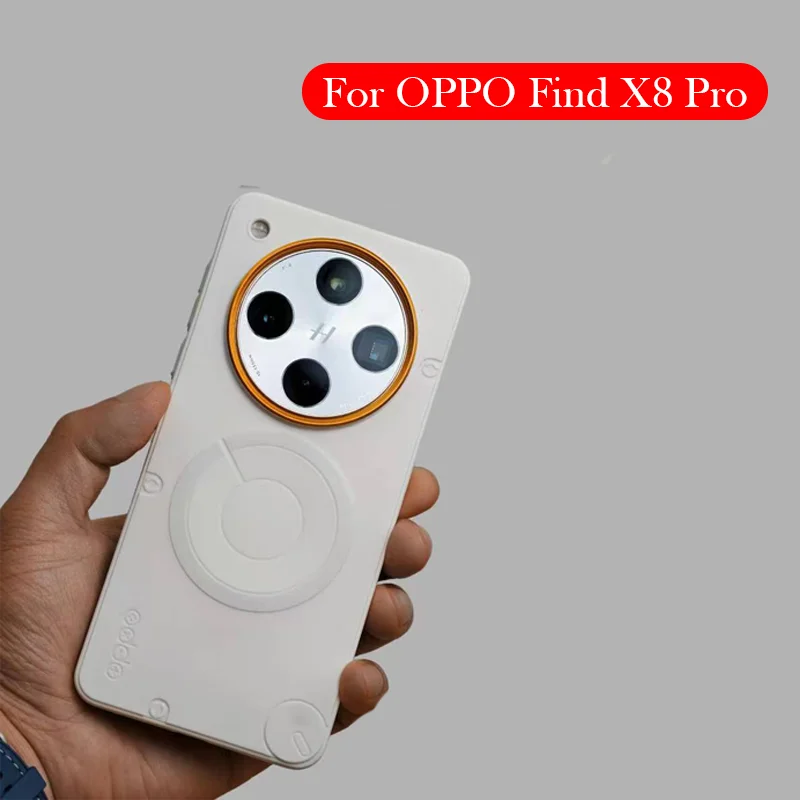 

Оригинальный магнитный чехол для OPPO Find X8 Pro, задняя крышка с беспроводной зарядкой