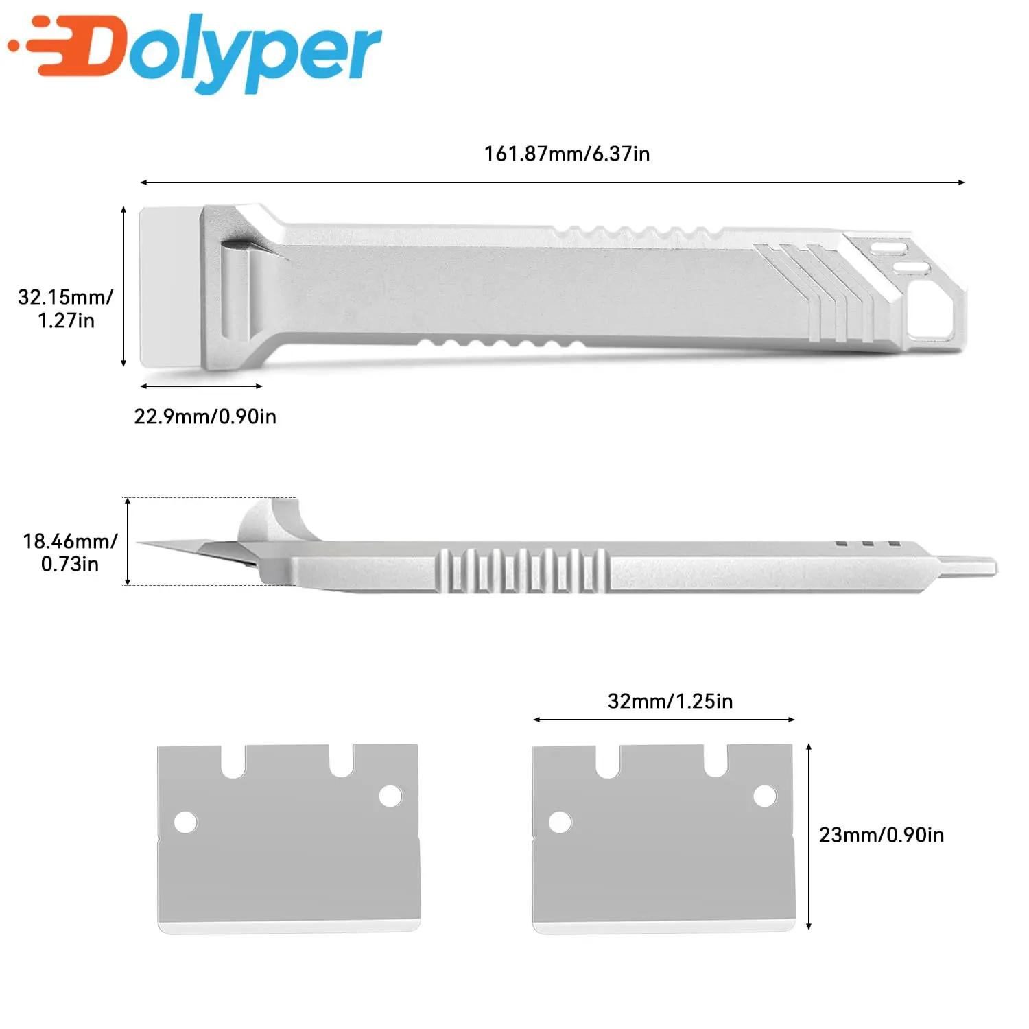 3D Printer Scraper Tool Metal Replacement SK5 Blade Professional 3D Printer Accessories Tool for Bambu Lab Creality Voron