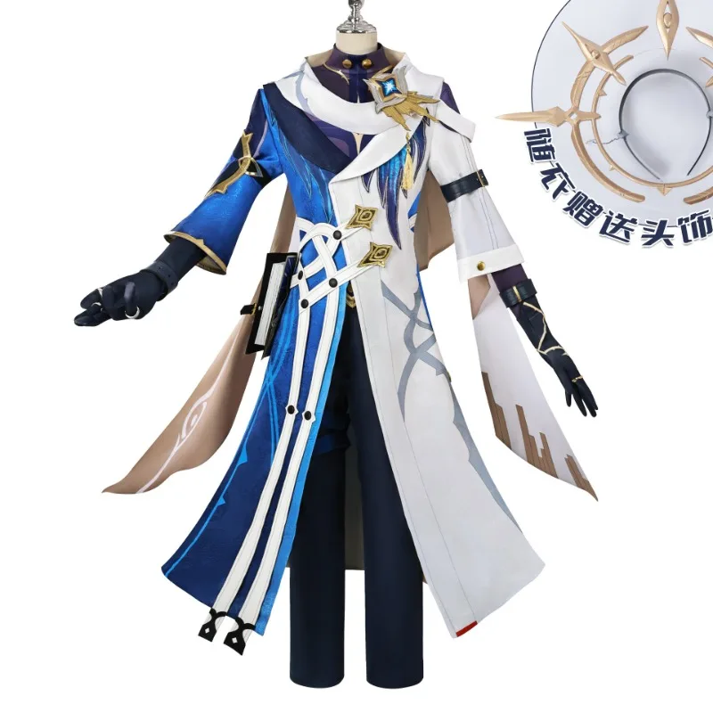 

Game Honkai Star Rail Order Sunday Cosplay Costume Adult Carnival Uniform Anime Halloween Party Costumes Masquerade Men Women