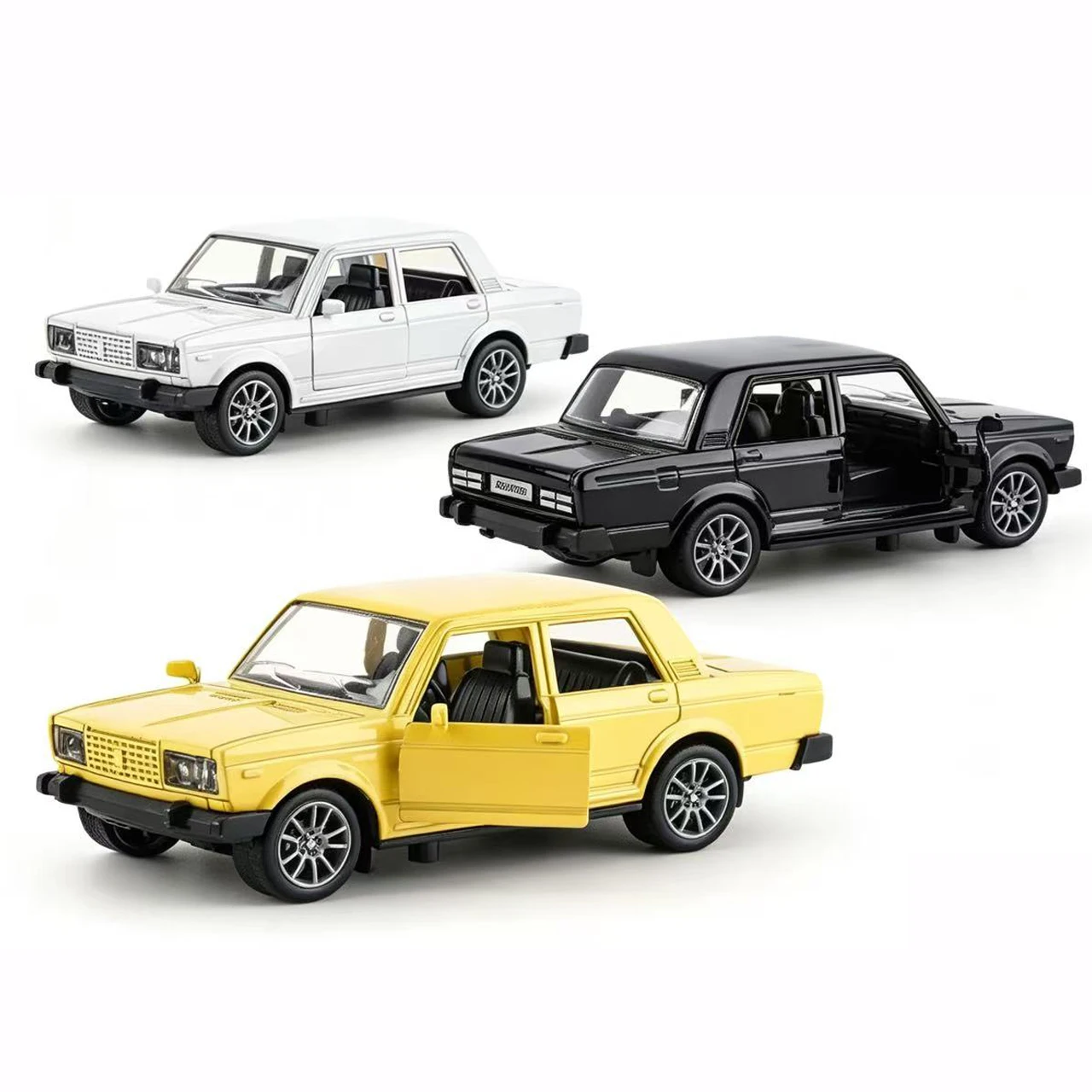 

1:32 Scale Cast Simulation Alloy Toy Car Door Can Be Opened Pullback Drive Collectible Model Vehicle Toy for Kids