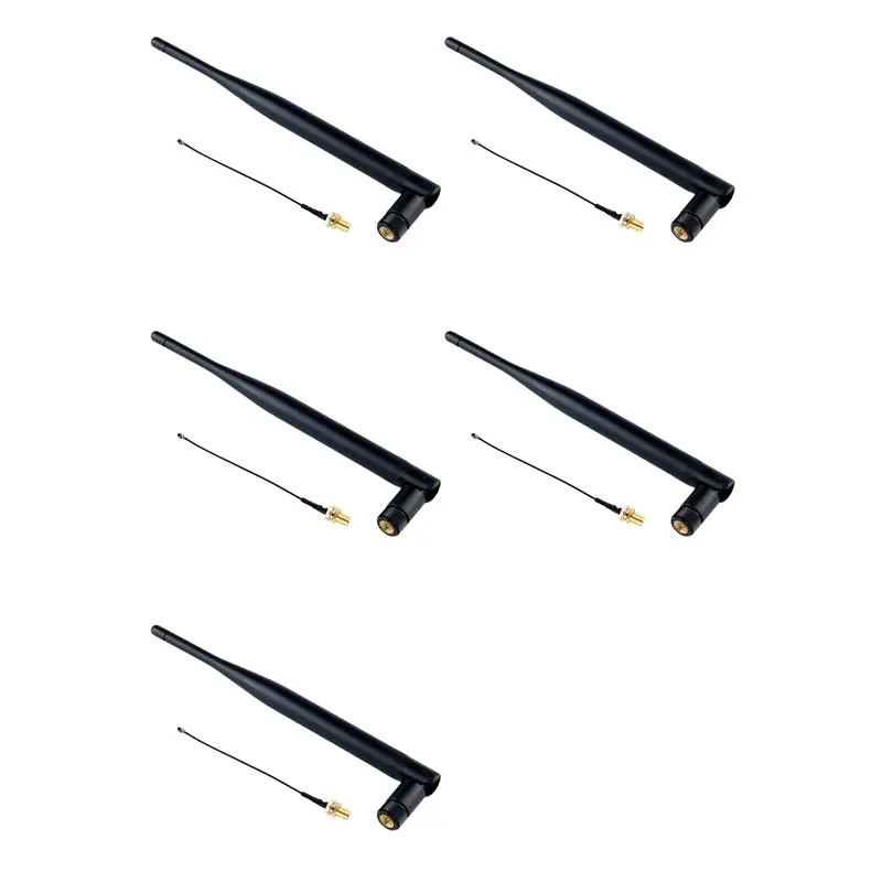 antena-lora-b03b-5pcs-868mhz-sma-masculina-5dbi-omnidirecional-com-cabo-conector-sma-feminino-para-meshtastic-lora-iot