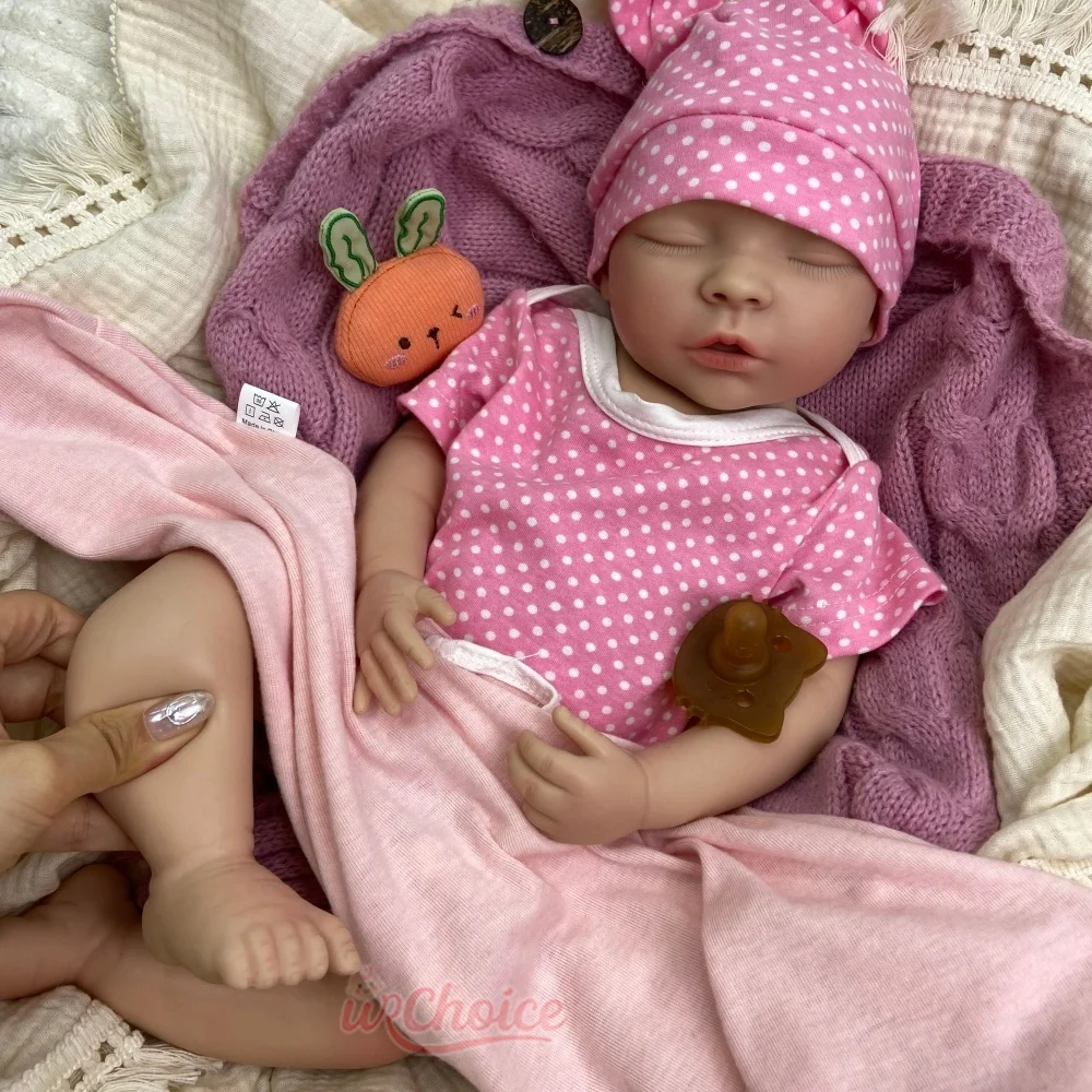 Realistic Handmade Soft Silicone Reborn Doll Adorable Exquisite Texture Details Premium Collectible Art Doll for Film Producers