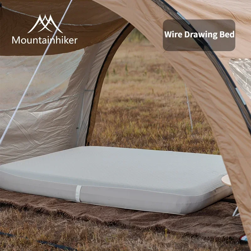 

Mounthiker Outdoor Camping Picnic Inflation Bed Self-driving Travel Mattress 20cm High Resilience Automatic Mattress with Pillow