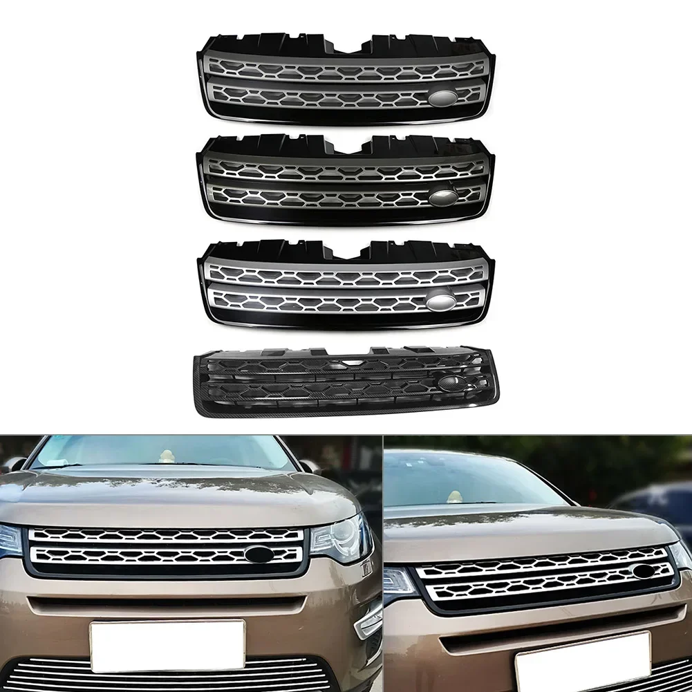 

Front Grille Upper Grill For Land Rover Discovery Sport L550 2015 2016 2017 2018 2019 Car Styling Accessories ABS Plastic