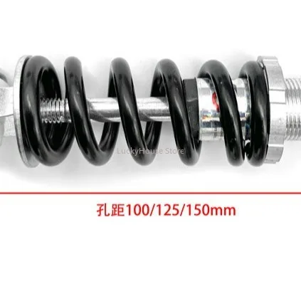 100/125/150mm Rear Spring Shock Absorber For Mountain Folding Electric Bicycle Suspension Damper Accessory