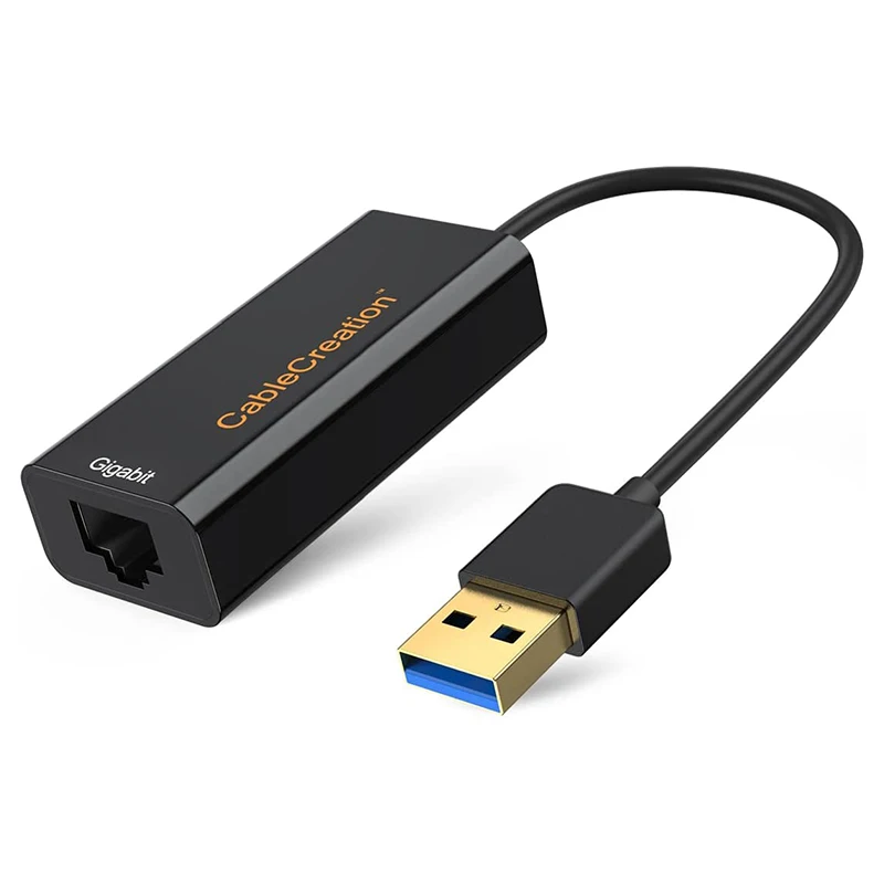 USB إلى إيثرنت محول USB2.0 3.0 1000Mbps USB RJ45 بطاقة الشبكة لأجهزة الكمبيوتر المحمول التبديل شاومي Mi صندوق الإنترنت USB Lan Windows10