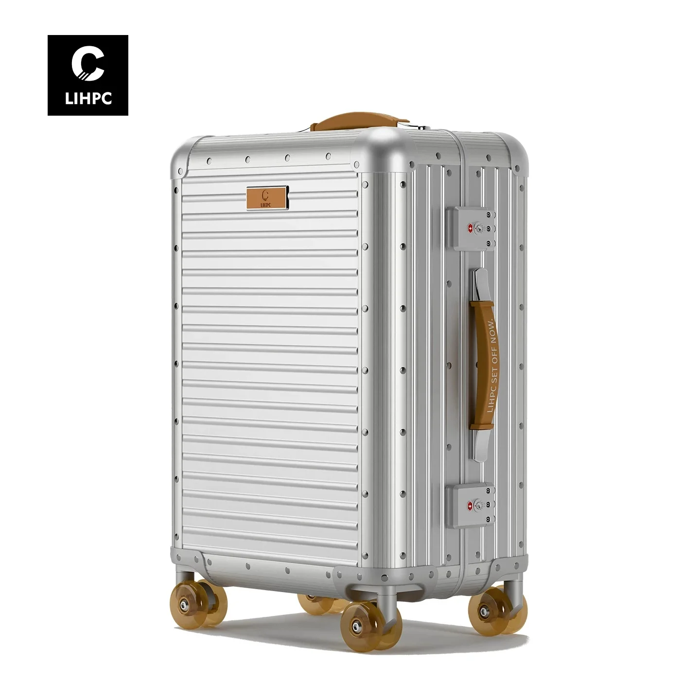 2026 New All Aluminum-magnesium Alloy Suitcase High Quality Material Rolling Luggage 20/24 inch Travel Trolley Case Bag TSA Lock