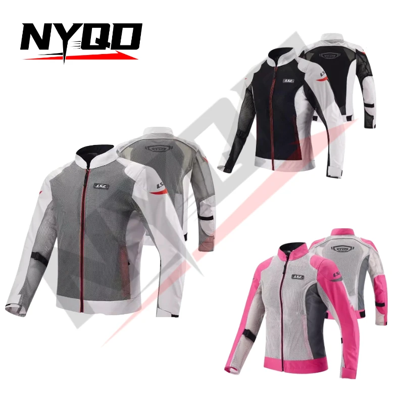LS2 Motorcycle Raincoat Suit Storm-Proof Jacket Pants for Motorbike Riders Ideal for Camping Hiking Fishingmotorcycle Jacket Men