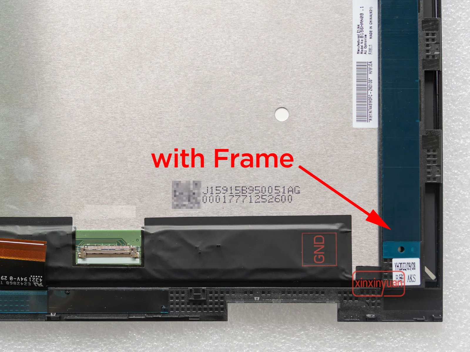 Imagem -04 - Montagem do Toque da Tela Lcd para hp Envy X360 15-ew 15t-ew 15-ey 15z-ey 15-ew0006tx 15-ew0023tu 15-ew0051tu Display N09664001 15.6