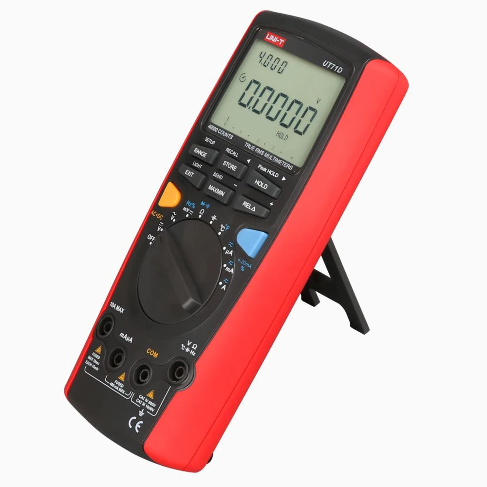 UNI-T UT71D Smart Multimeter Intelligent True RMS Digital Volt Amp Ohm misuratore di capacità termometro interfaccia USB Software per PC