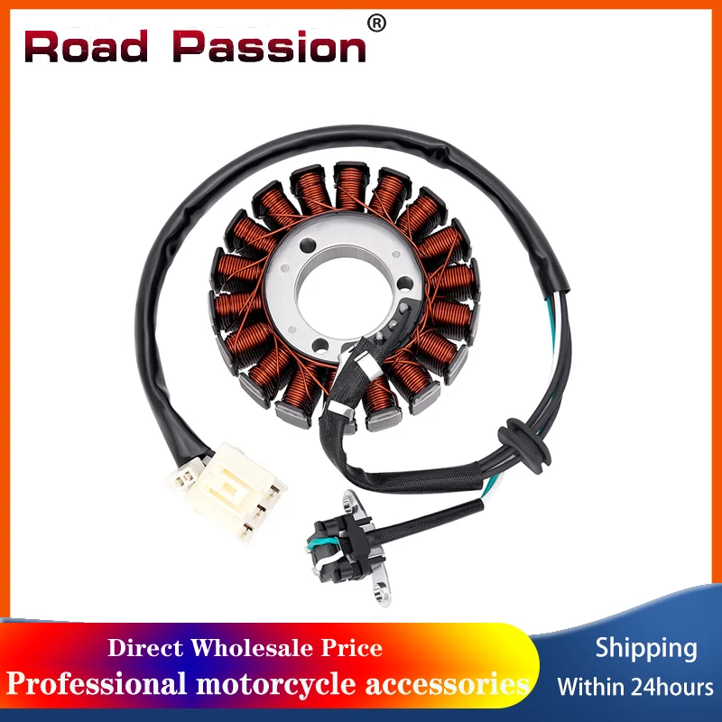 

Road Passion Motorcycle Generator Stator Coil For Kawasaki EX250 EX300 Ninja 250 300 250R ER250 Z250 ER300 Z300 21003-0128