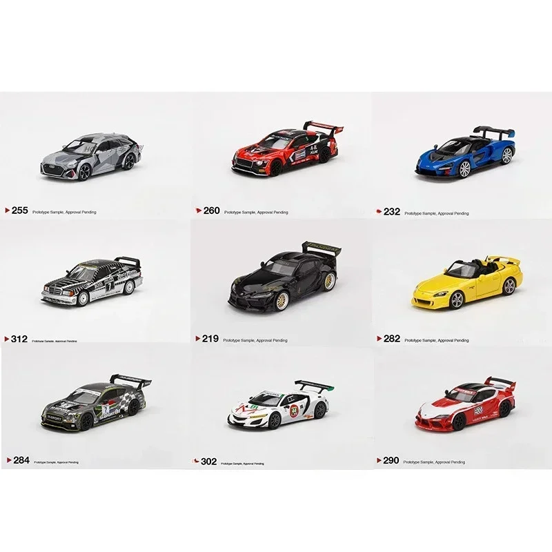 MINI GT 1:64 LB Wide Body R35 Nissan GT-R Nissan Supra Alloy Car Model TSM Model Boys Holiday Gift