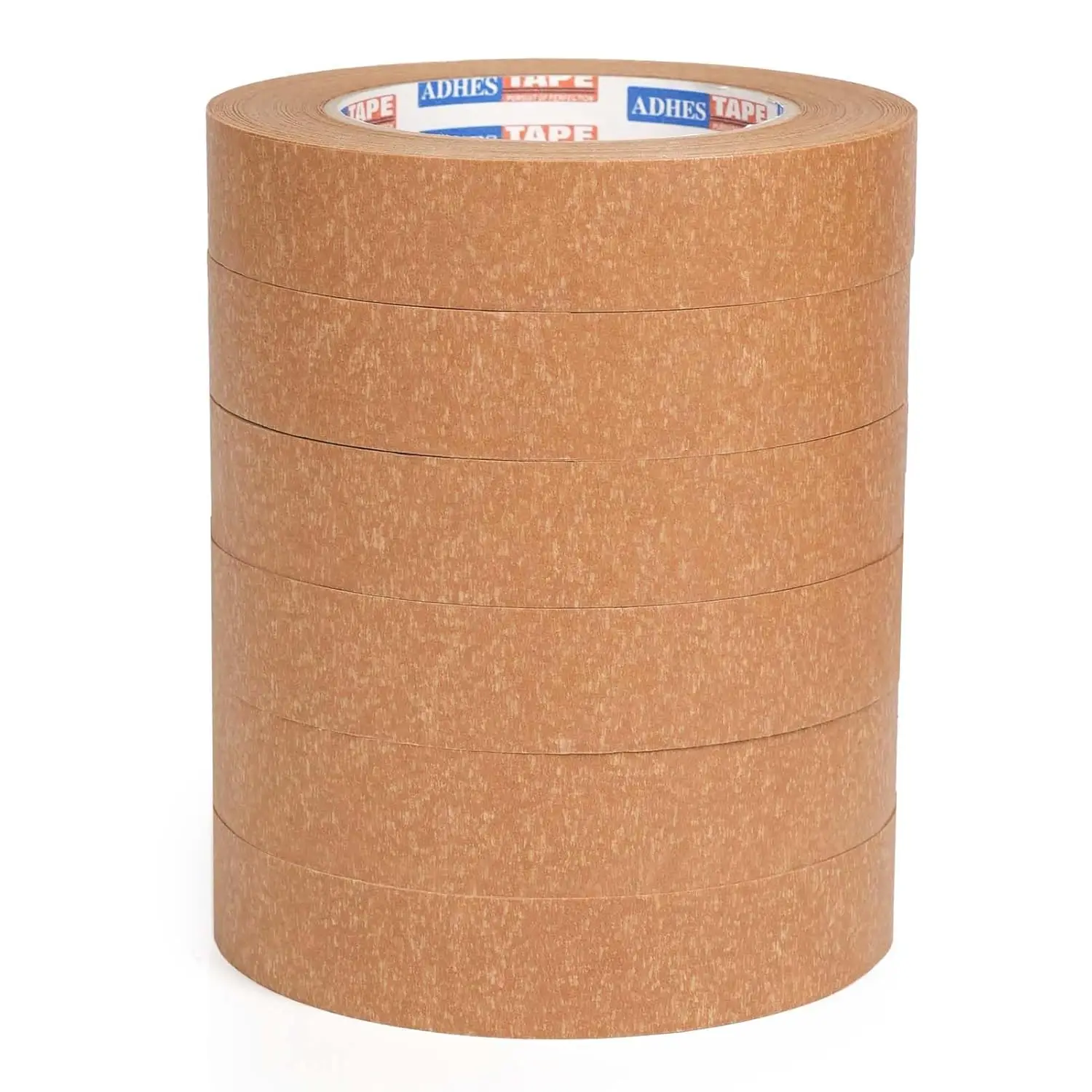 

Kraft Paper Tape 1 Inch x 55 Yards, 6 Rolls, Eco-Friendly, Easy Tear & Writable, for Small Boxes & DIY