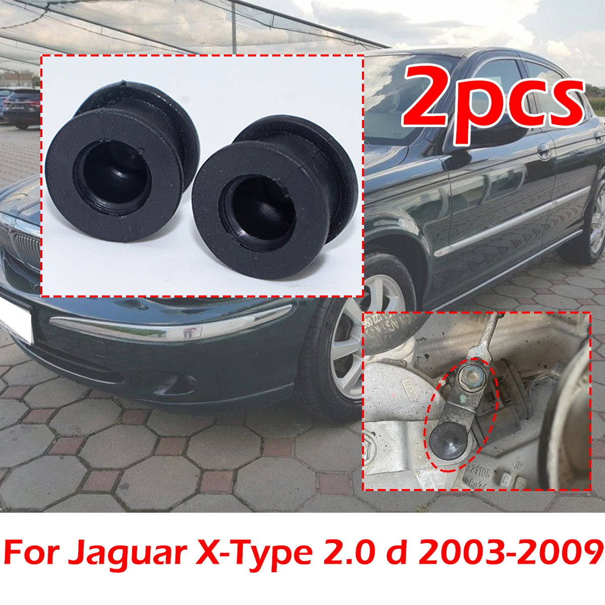 2/3/5PCS Gear Shift Cable Bushing  For Jaguar X-Type 2.0 d 2003 2004-2009 Connector Repair Kit 09G321397A Automatic Transmission
