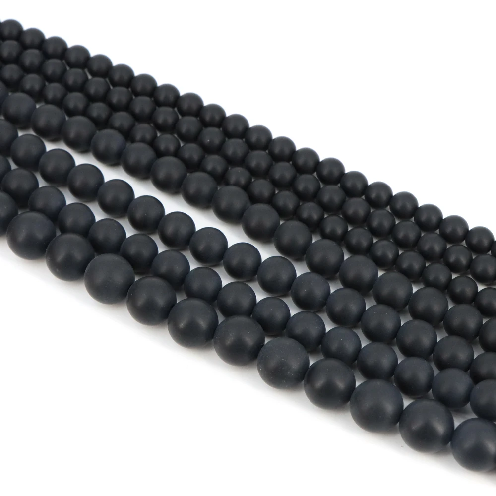 4/6/8/10 مللي متر ماتي الخرز الحجر الطبيعي الفيروز الأفريقي جمشت شفاء كريستال فاصل جوهرة حبة صنع المجوهرات سوار ذاتي الصنع هدية