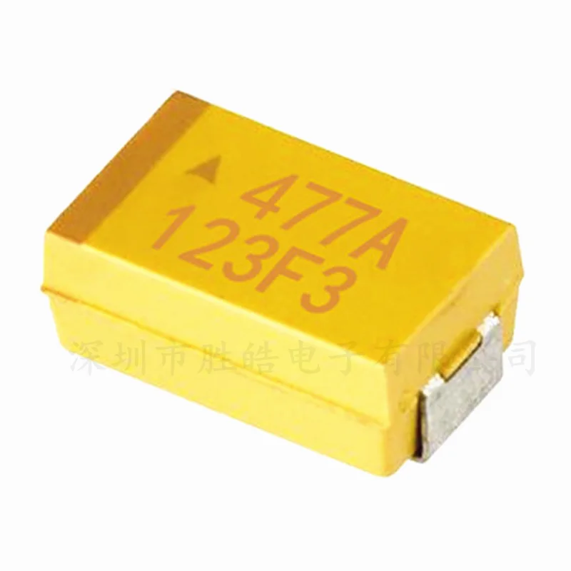 

Танталовый конденсатор SMD 7343 D, 10 в, 470 мкФ, печать 477A, оригинальный высококачественный патч, новинка, 10 шт.