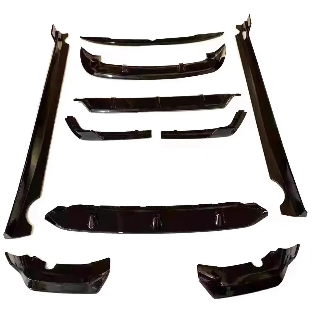 

Комплект кузова для BMW X7 G07, новый стиль, модифицированная передняя и задняя лопата для губ, гриль, маска, боковая юбка, хвостовое крыло в сборе, автоаксессуары