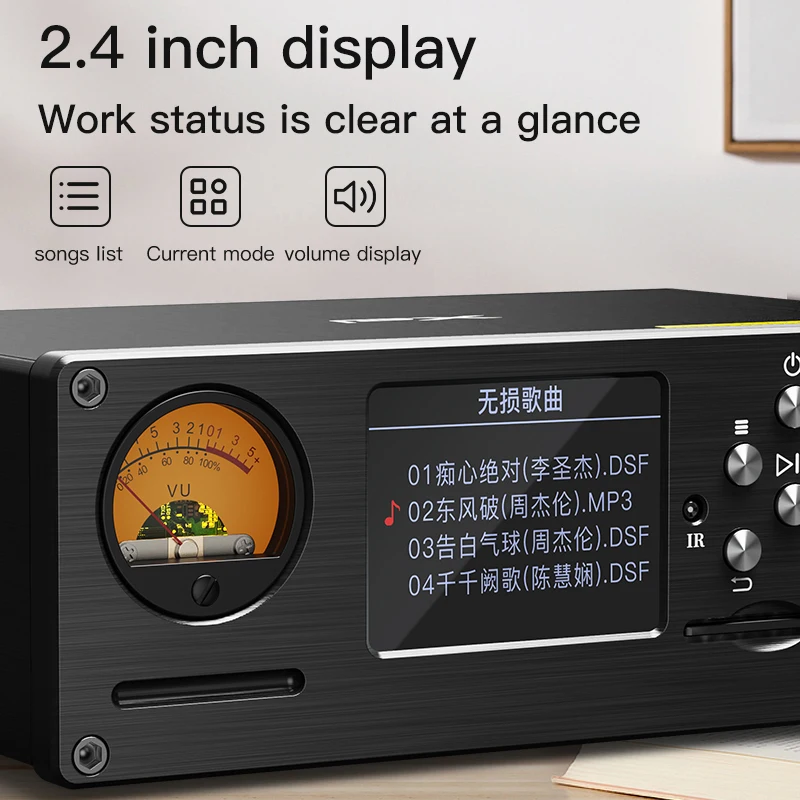 BTR-X1 Bluetooth digital player hifi audiophile lossless sound quality SD card USB preamp DSD audio decoder BTR-X1 Pro