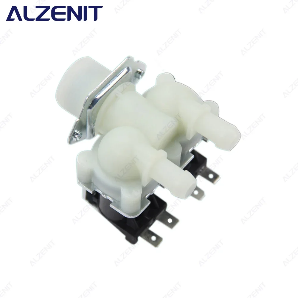 New For Washing Machine Universal Double Head Electric Water Inlet Solenoid Valve FPS180A Washer Parts