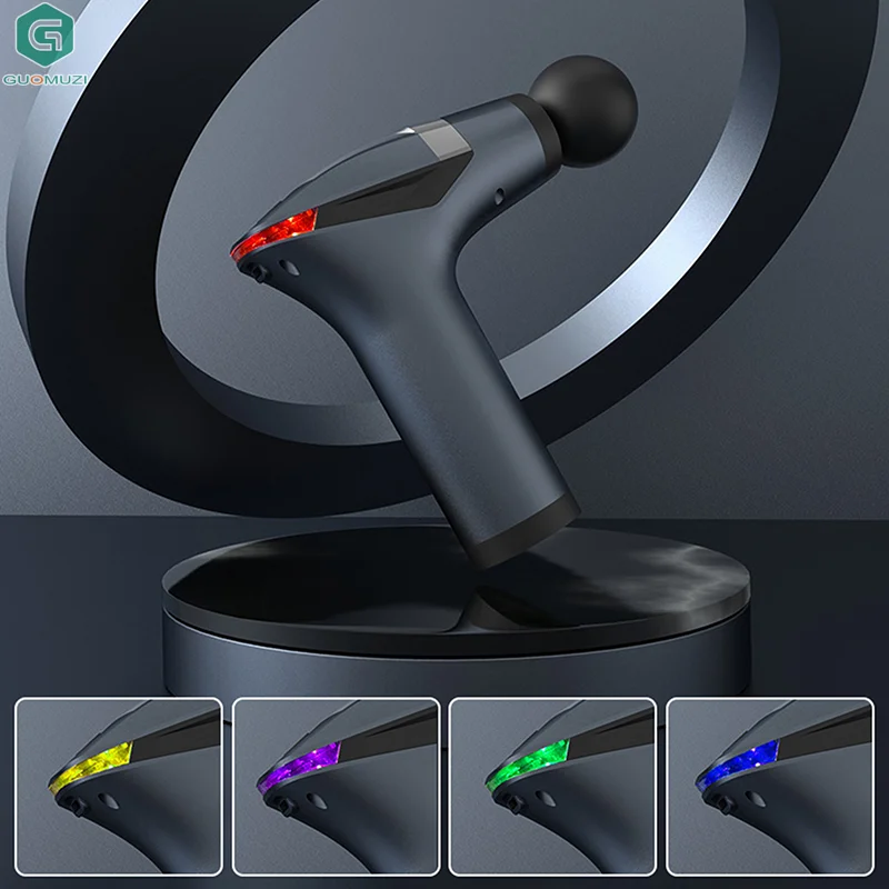 Массажный пистолет, глубокий массажер для мышц, пояс для релаксации с удлиненной ручкой, массажер для спины 3-в-1 для облегчения боли