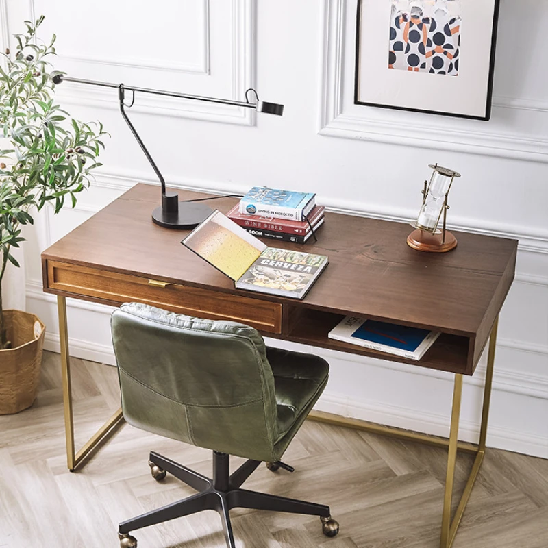 

Desk, Urban Creativity, Modern Simplicity, Italian Minimalism, Light Luxury, Office Table, Home Bedroom, Computer Table