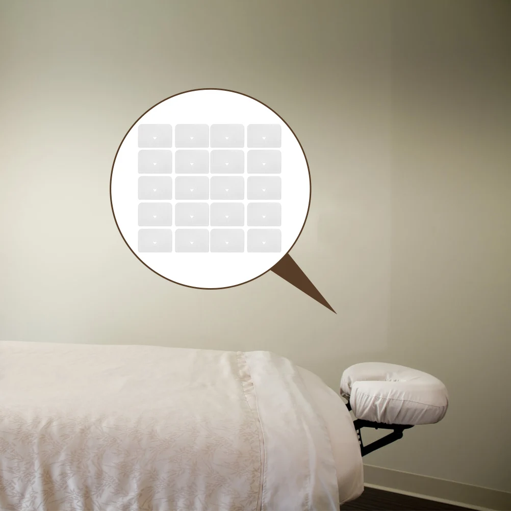 

100 Pcs Disposable Headrest Cover U shaped Pillow Hole Massage Table Sheets Salon Accessories White Non woven