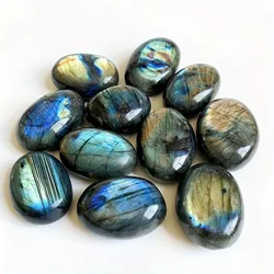 1PC Colorful Natural Moonlight Stone Crystal Labradorite Nunatak Grey Shining Moonstone Decoration Craft