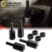 Kit elevador de asiento UTV para Canam Maverick X3, tornillos elevadores de asiento, soportes de montaje de aluminio negro, accesorios de estilo