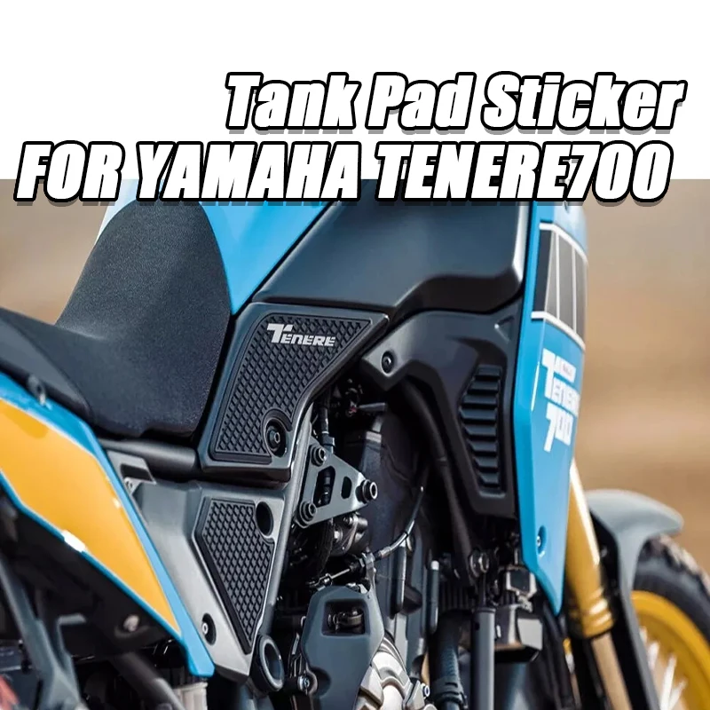 For YAMAHA Tenere 700 Adventure T700 XTZ 700 Protector Anti Slip Tank Pad Sticker Gas Knee Grip Traction Side Pad 3M Decal