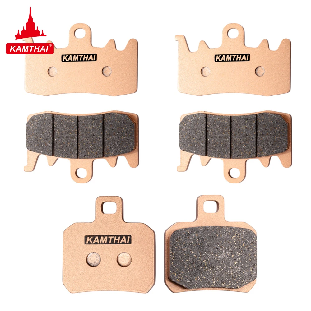 

KAMTHAI Motorcycle Front Rear Brake Pads for Ducati 936 Monster 1200 821 Hypermotard 950 939 899 Panigale 955 959 Scrambler 1100