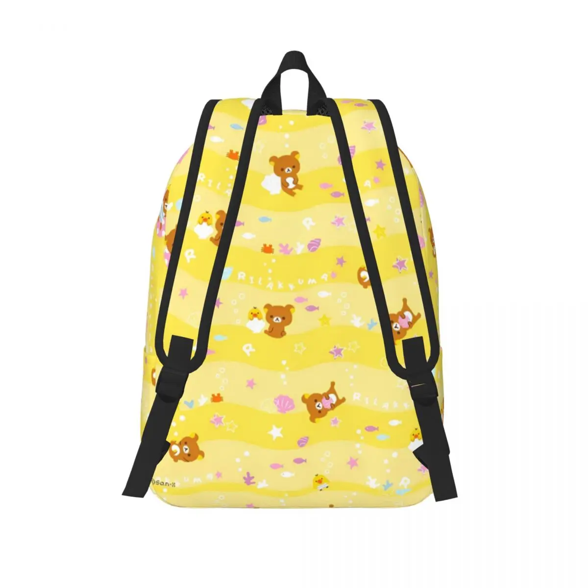 リラックマ漫画バックパッククマ動物ワークアウトバックパック少年デザイナービッグスクールバッグかわいいリュックサック