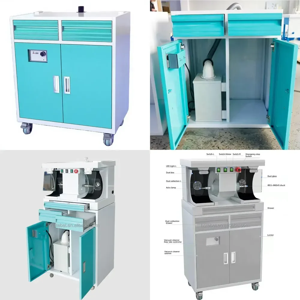 【2026】 High-quality Hospital Lab Bench Workstation with Built-in Vacuum Cleaner Durable Design