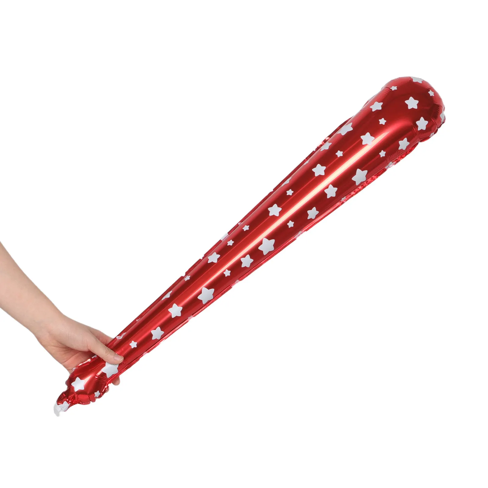 50Pcs Inflatable Cheering Sticks Built-in Bells Instant Audience Sound Maker for Sports Fans Concerts Parties Cheering Props