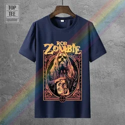 Rob Zombie Warlock Rob Zombie T Shirt New 100% Authentic & Official Rare!!! Short Sleeve Fashion Summer Printing Casual