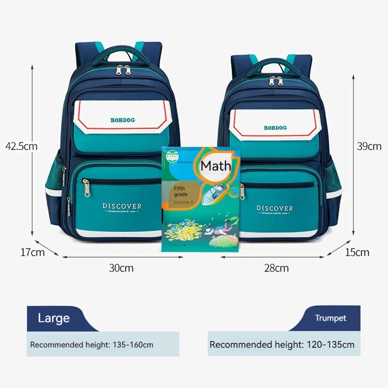 2024 Children School Bags for Boys Girls Orthopedic School Backpack Waterproof Primary Schoolbag Book Bag Kids Mochila Infantil