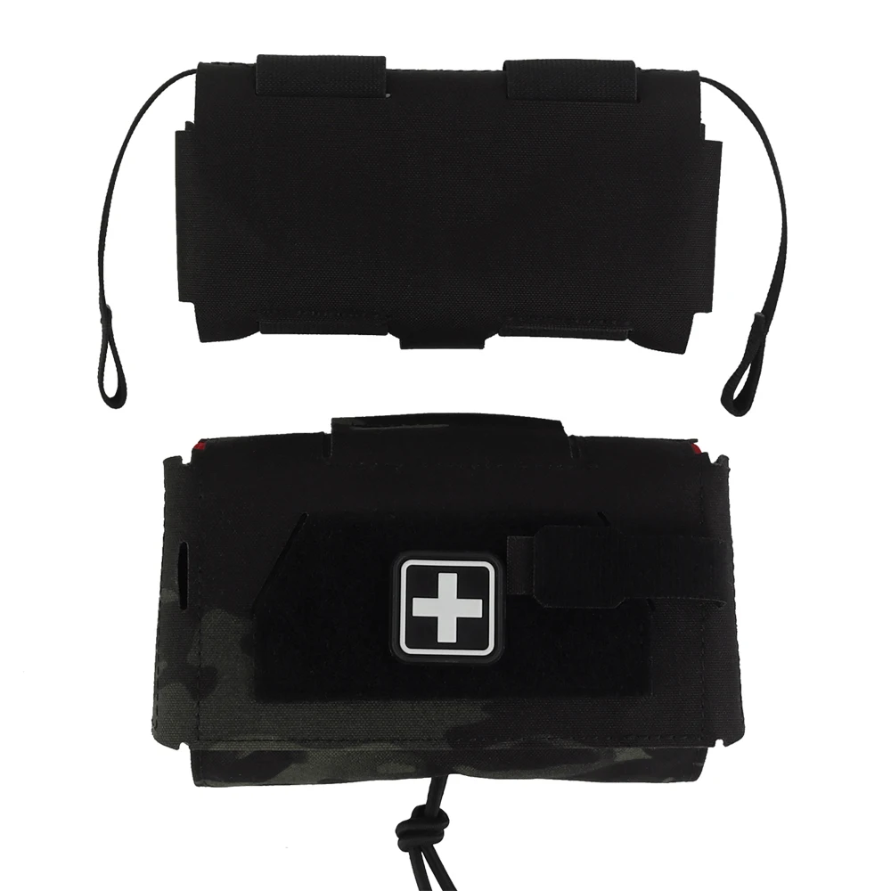 KOLINLOV Kompakte Trauma-Tasche V3 GEN3 im Camo-Stil MD2 IFAK, taktische medizinische Erste-Hilfe-Tasche für die Jagd, Weste, Plattenträger, Taillengürtel, Ausrüstung 7