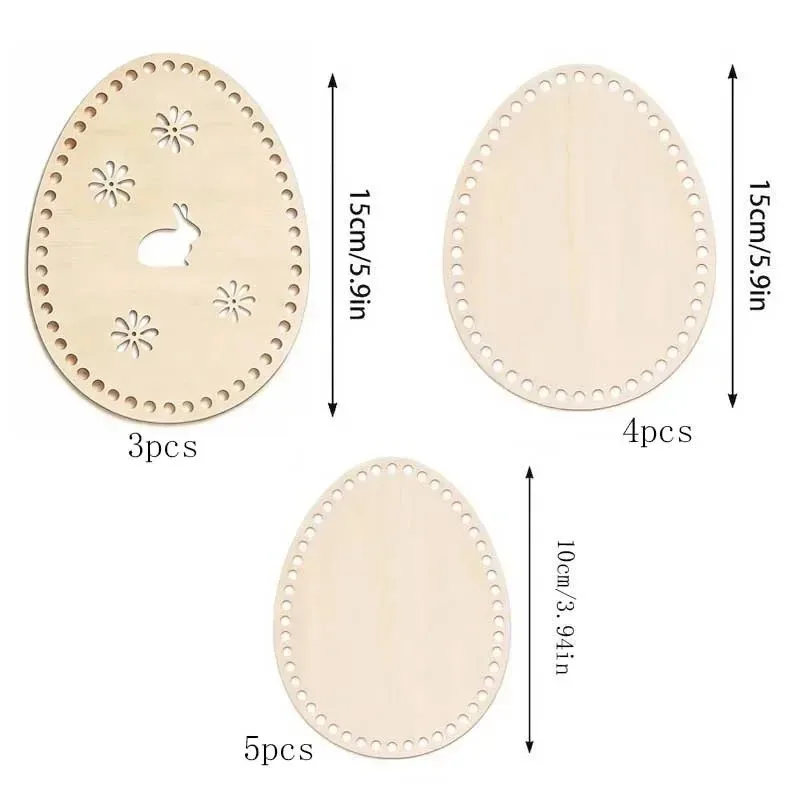 12pcs wooden bottom crochet basket bottoms with pre-drilled round woven basket bottoms for diy crafts and handmade storage baske