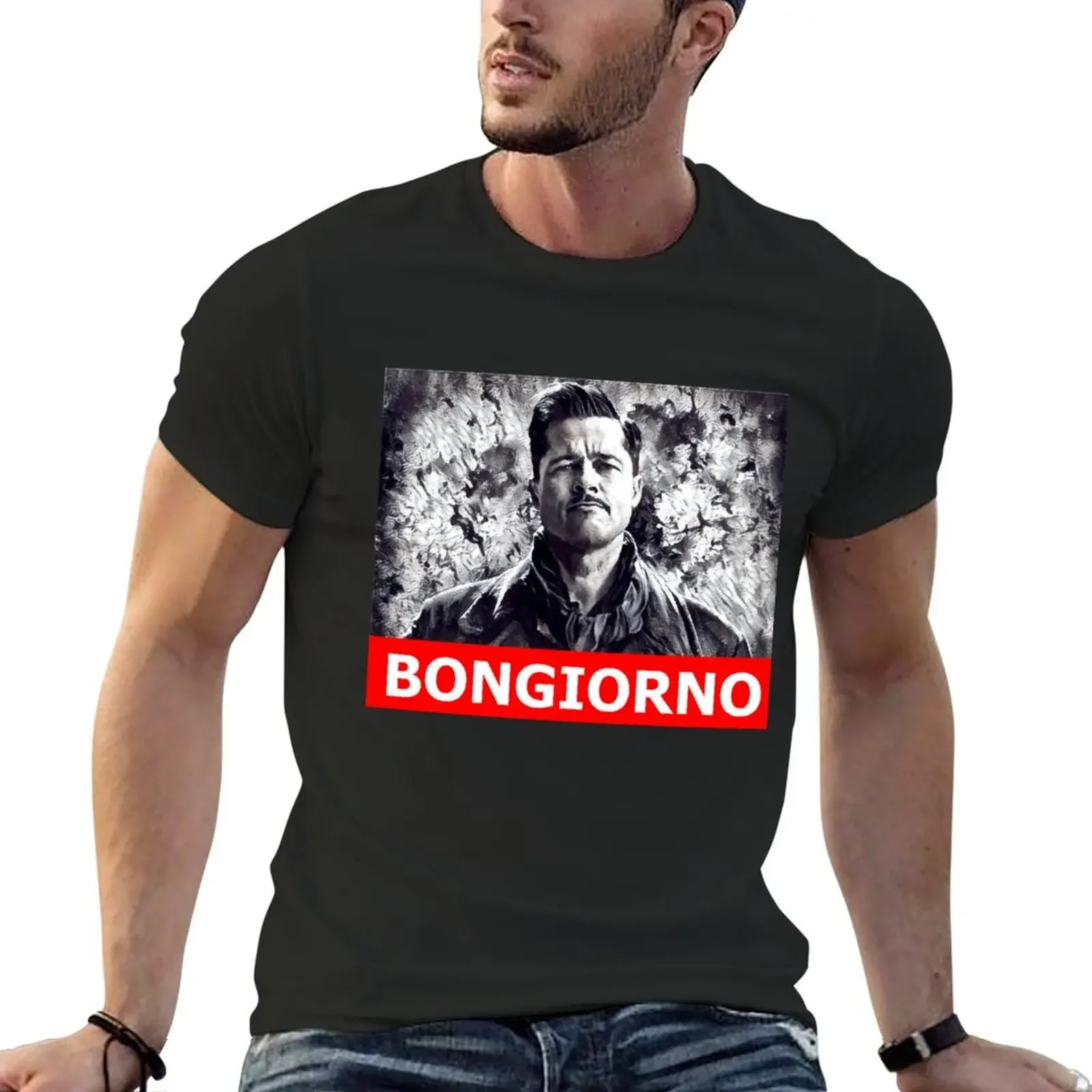 Inglorious Basterds Aldo Raine Classic T-Shirt rapper graphic tees aesthetic clothes men t shirts