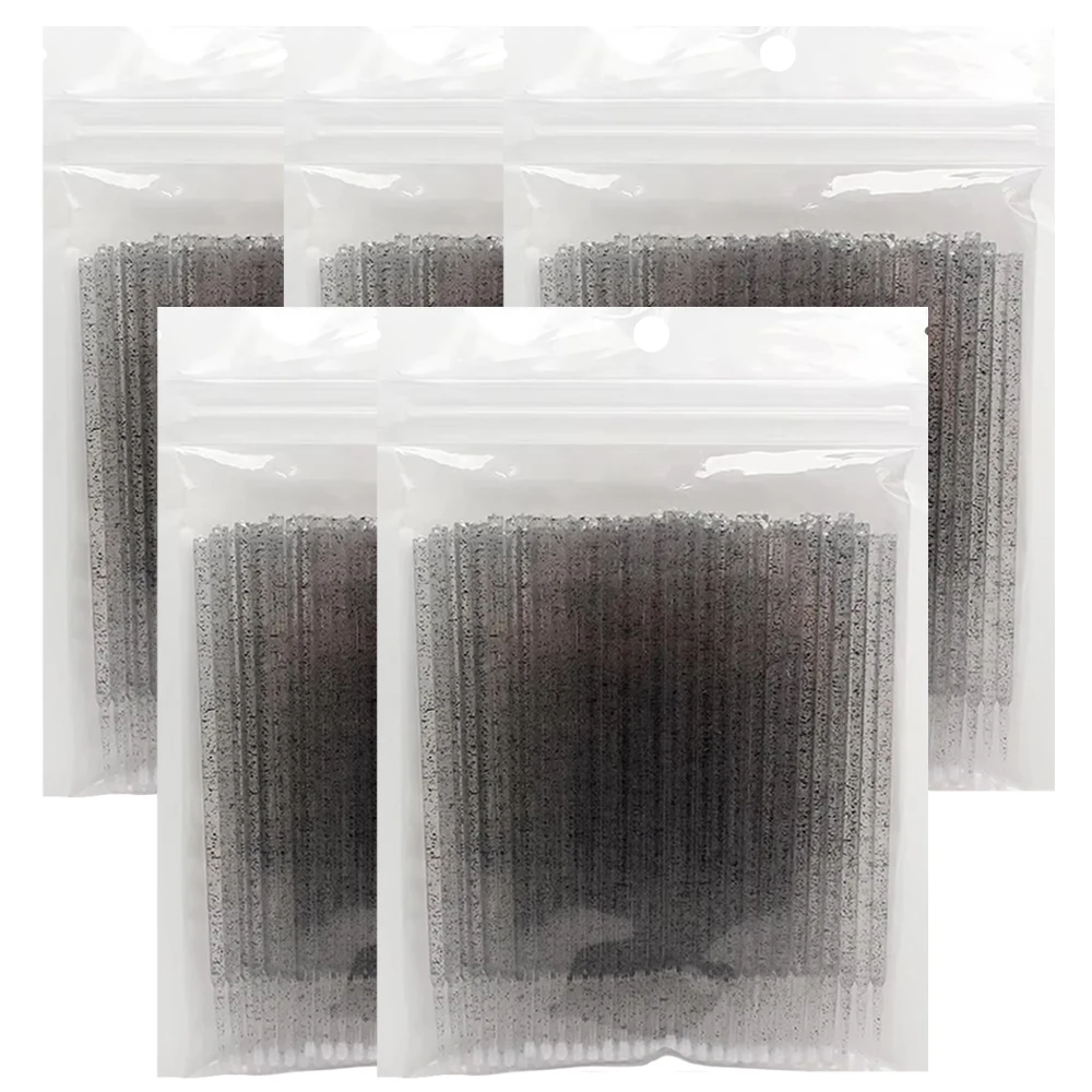 卸売 300/500個入り 除去用スワブ マイクロブラシ クリーニングブラシ 使い捨て まつげエクステ用マイクロブラシ