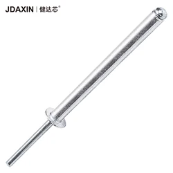20Pcs Extra Long Metal Pop Exhaust Rivets Aluminium Dome Head Steel Shank Mandrel Super Long Special Blind Rivets 4.8mm Dia 3/16