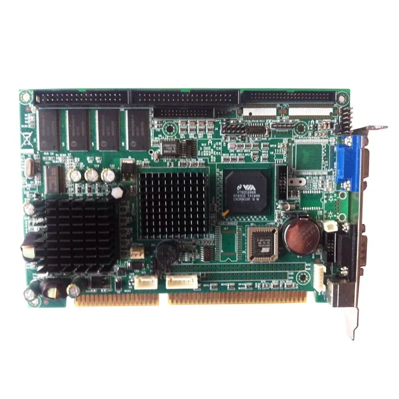 AvaCoreIn stock Onboard VIA 400MHz CPU 32M RAM VIA VT8601T+VT686B  Chipset Half-size Motherboard