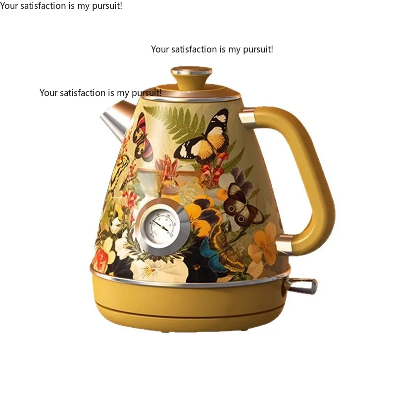 for Retro temp display 304 stainless steel kettle, large capacity anti-dry household boiler