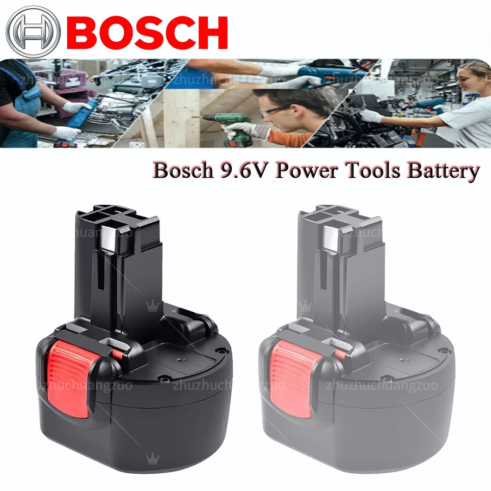 

Original Bosch BAT048 9.6V 6800mAh NI-MH Rechargeable Battery Power Tools Battery for Bosch PSR 960 BH984 BAT048 BAT119 L50