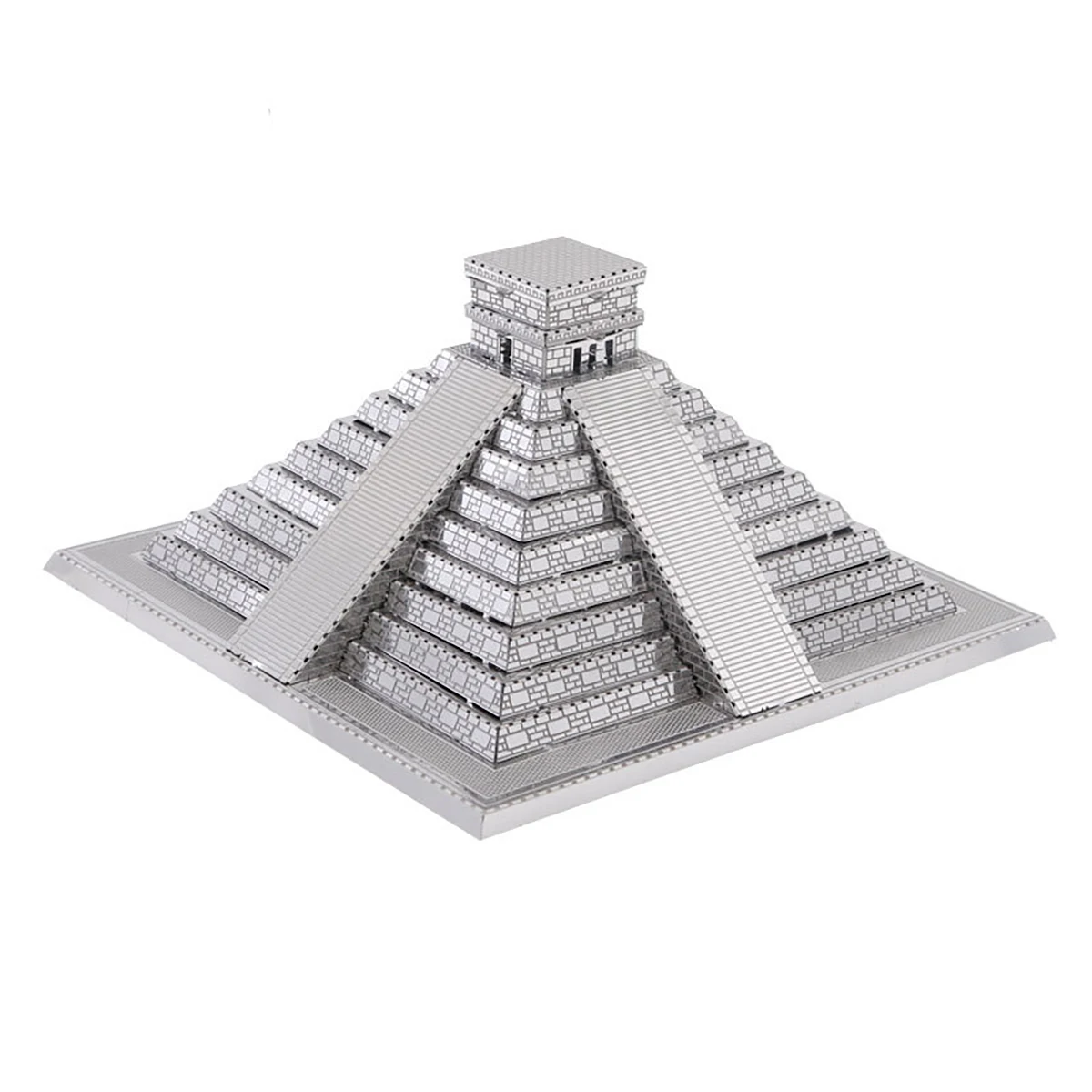 Pyramid 3D Metal Puzzle Model Kits DIY Laser Cut Puzzles Jigsaw Toy For Children