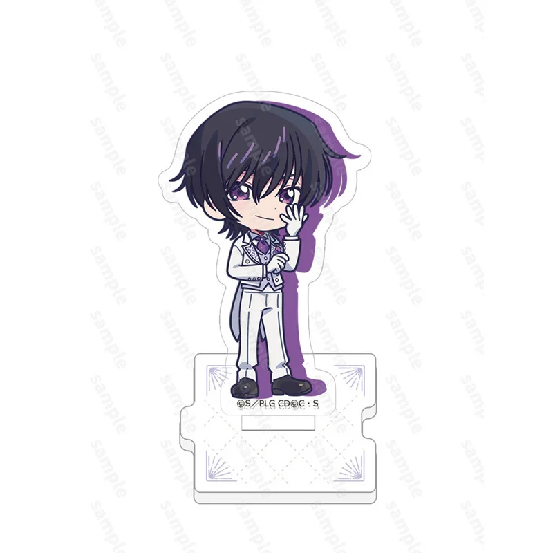 كود GEASS سهرة سلسلة الاكريليك حامل Lelouch Vi Britannia تمثال مكتب الحلي Suzaku Kururugi الشكل CC تمثال لعب الأولاد