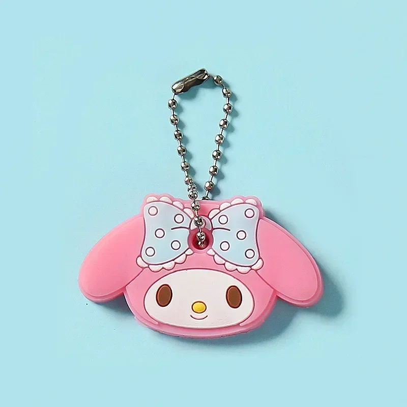 1 stks Stitch Key Case Anime Cartoon Leuke Hello Kitty Mickey Mouse Creatieve Kawaii Autosleutelhanger Versierd Hanger Verjaardagscadeau