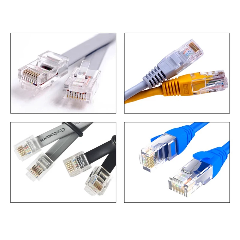 Crimper Machine Ethernet Network Lan Cable Plug Crimping Pliers Machine Ethernet Wire SMD-214 Connector Crimping Tools