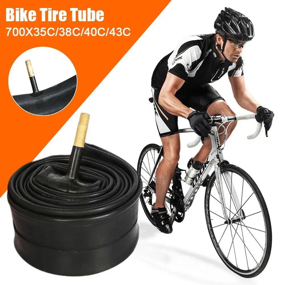 700X35C/38C/40C/43C Bike Inner Tube with Schrader Valve 48Mm For Bike Tire Tube for 700C Road Bicycle Camera Tires