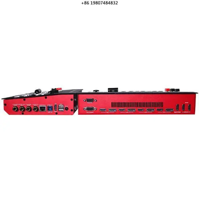 HDMI and 4-CH DP Live Streaming Video Switcher Mixer Professional Broadcast Equipment with 4-CH for